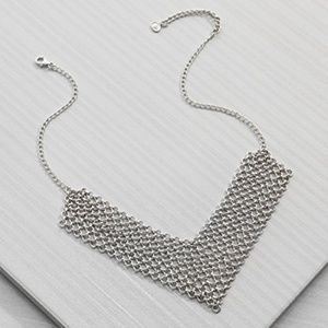 Silpada Chainmaille Statement Necklace